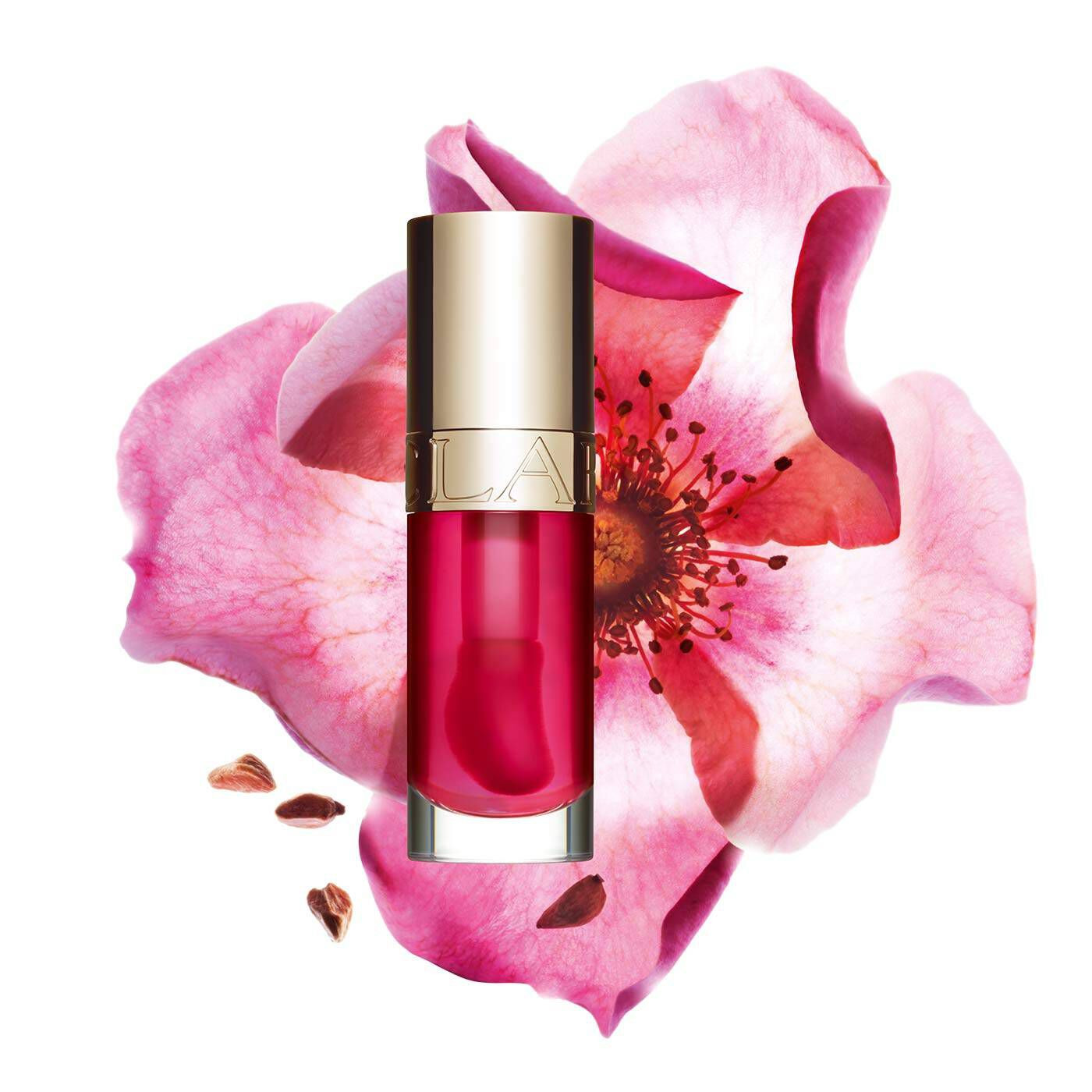 Clarins Lip Comfort Oil Hydrating and Plumping Lip Oil 0.2 Oz. - 04 pitaya | Clarins USA