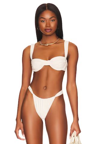 Belle The Label Oracle Bikini Top in Cream from Revolve.com | Revolve Clothing (Global)