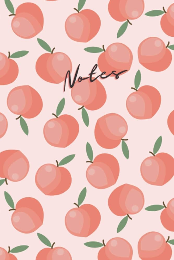 Peaches Notebook (Notebooks) | Amazon (US)
