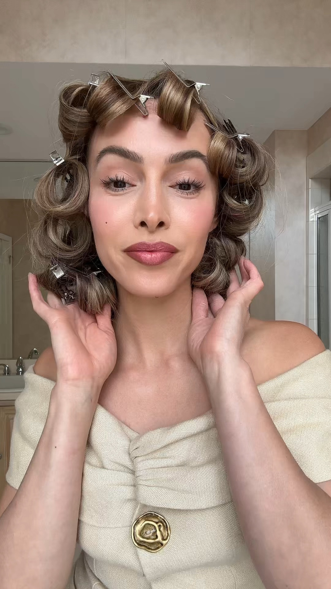 My favorite way to get curl and bounce in my hair! Pin curls are a classic hairstyle technique and I find that this is the best way my hair will get that volume all day long. 

#LTKWatchNow #LTKStyleTip #LTKBeauty