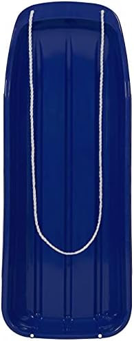 Best Choice Products 48in Kids Plastic Toboggan Snow Sled w/Pull Rope | Amazon (US)
