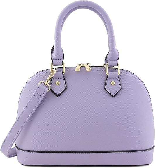 Zip-Around Saffiano Classic Dome Satchel | Amazon (US)