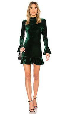 Lovers and Friends Simone Dress in Emerald from Revolve.com | Revolve Clothing (Global)