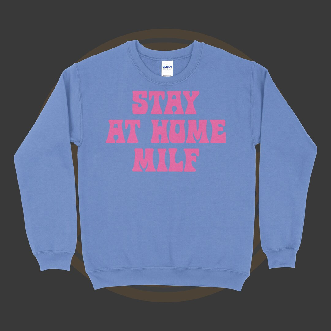 Stay at Home MILF Crew Neck - Etsy | Etsy (US)