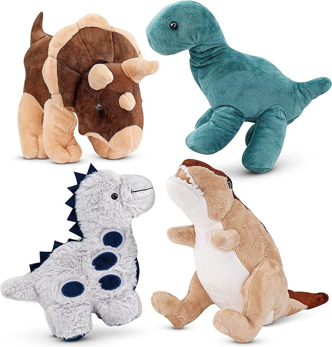 PASSIONFRUIT Dinosaur Plush Stuffed Animals | Adorable 12-Inch Dinosaur Toys for Boys and Girls |... | Amazon (US)