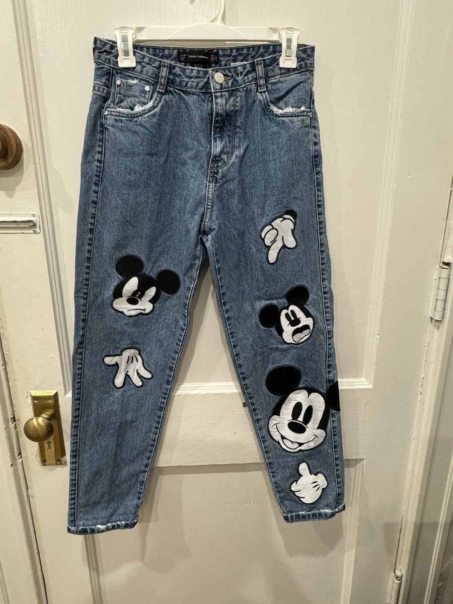 Zara Mickey Mouse women jeans size 4  | eBay | eBay US