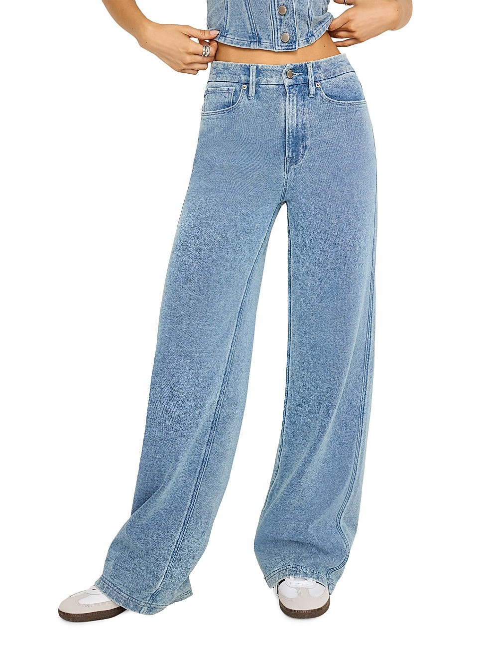 Women's Jeanius Good Skate Straight-Leg Pants - Indigo - Size 6 | Saks Fifth Avenue