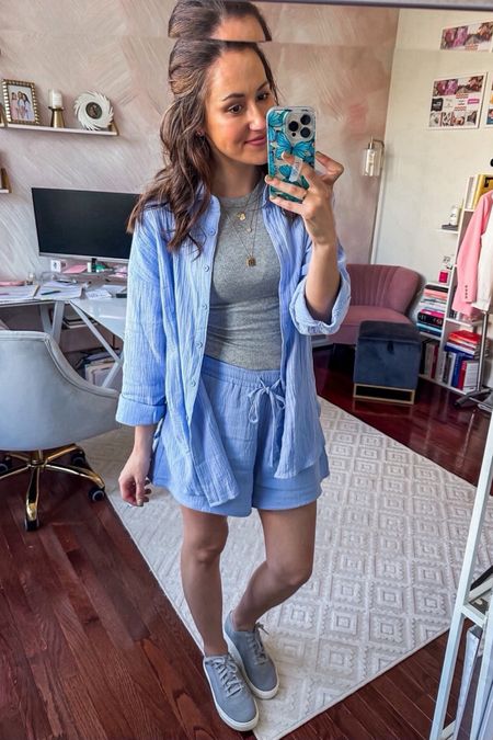 Layered necklaces with Amazon outfit 💙

Spring outfit from Amazon // matching set under $40 // vacation outfit // matching outfit under $40 

#LTKstyletip #LTKfindsunder50 #LTKSeasonal
