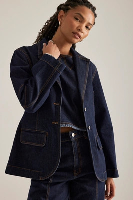 Baum und Pferdgarten Birla Denim Blazer | Anthropologie (EU)