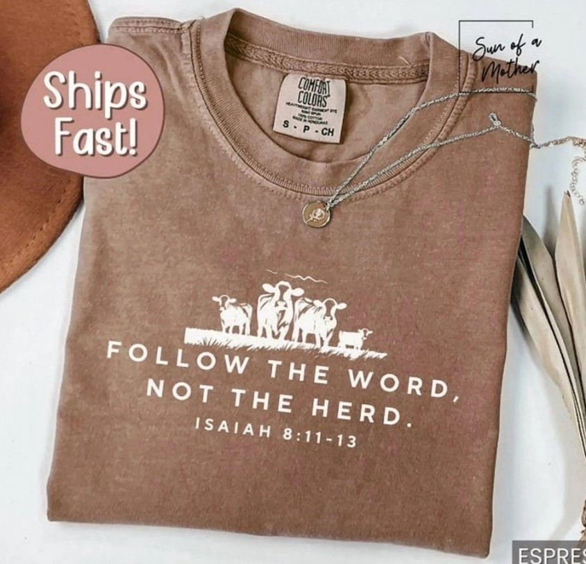 Follow the word. Not the Heard 🐂 

#LTKgrwm #LTKOver40 #LTKootd