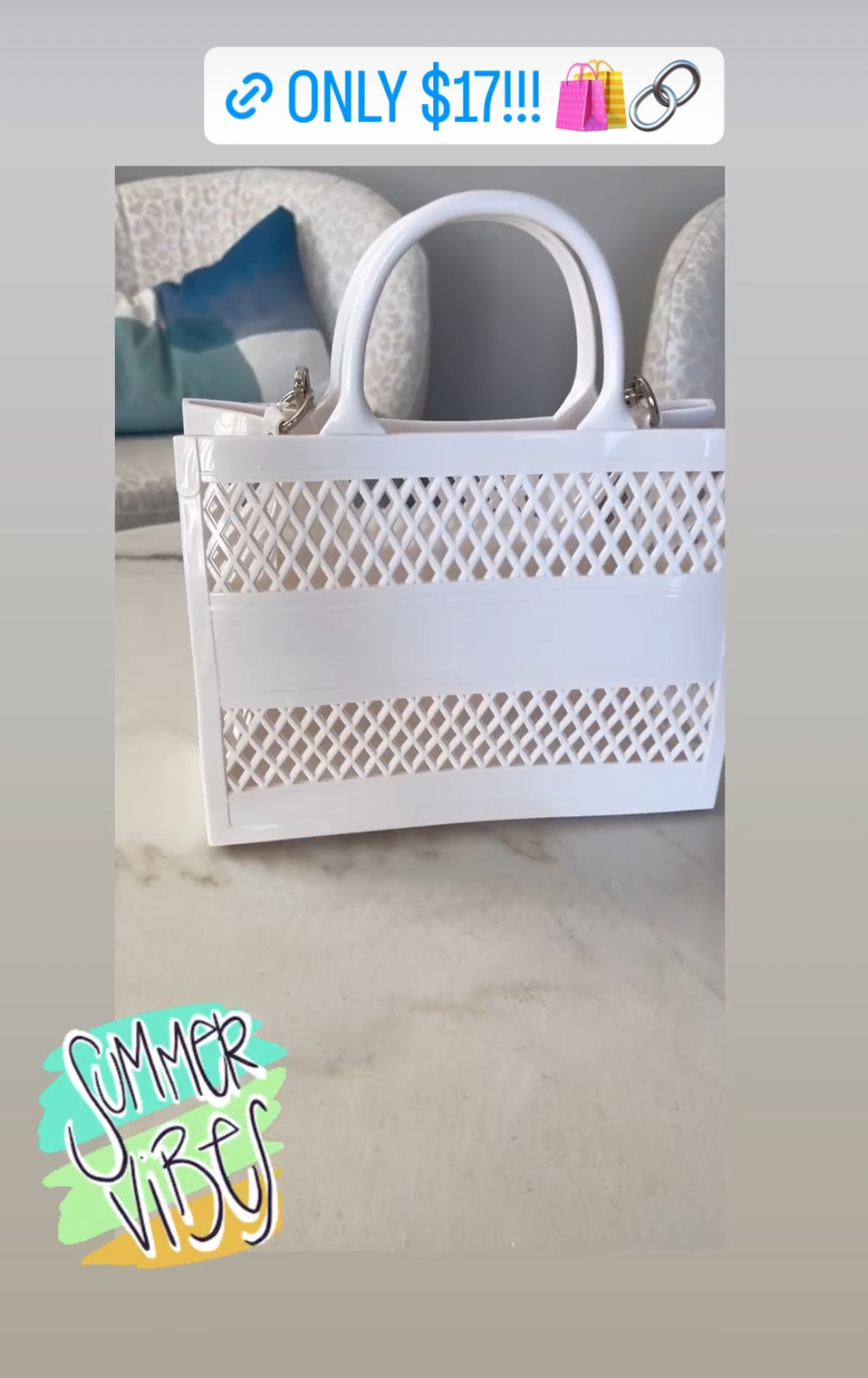This bag is sooo perfect for spring and summer!! It comes in more colors!! It is actually super sturdy too! 

#LTKfindsunder50 #LTKstyletip #LTKtravel