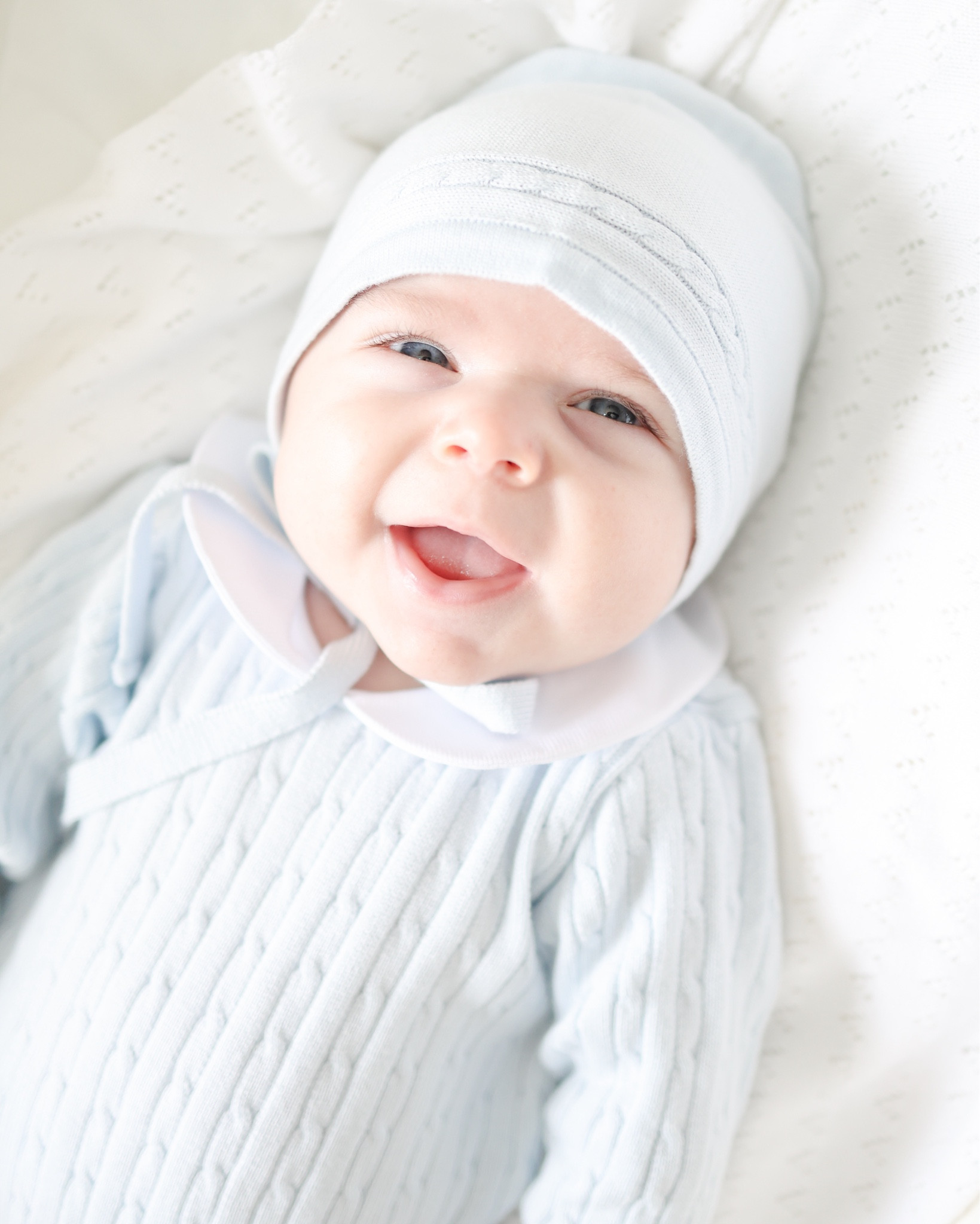 New babies and Feltman Brothers go hand-in-hand! This precious cable knit outfit and bonnet are perfect for a baby boy on chilly spring days! 💙

#LTKBaby #LTKKids #LTKBump