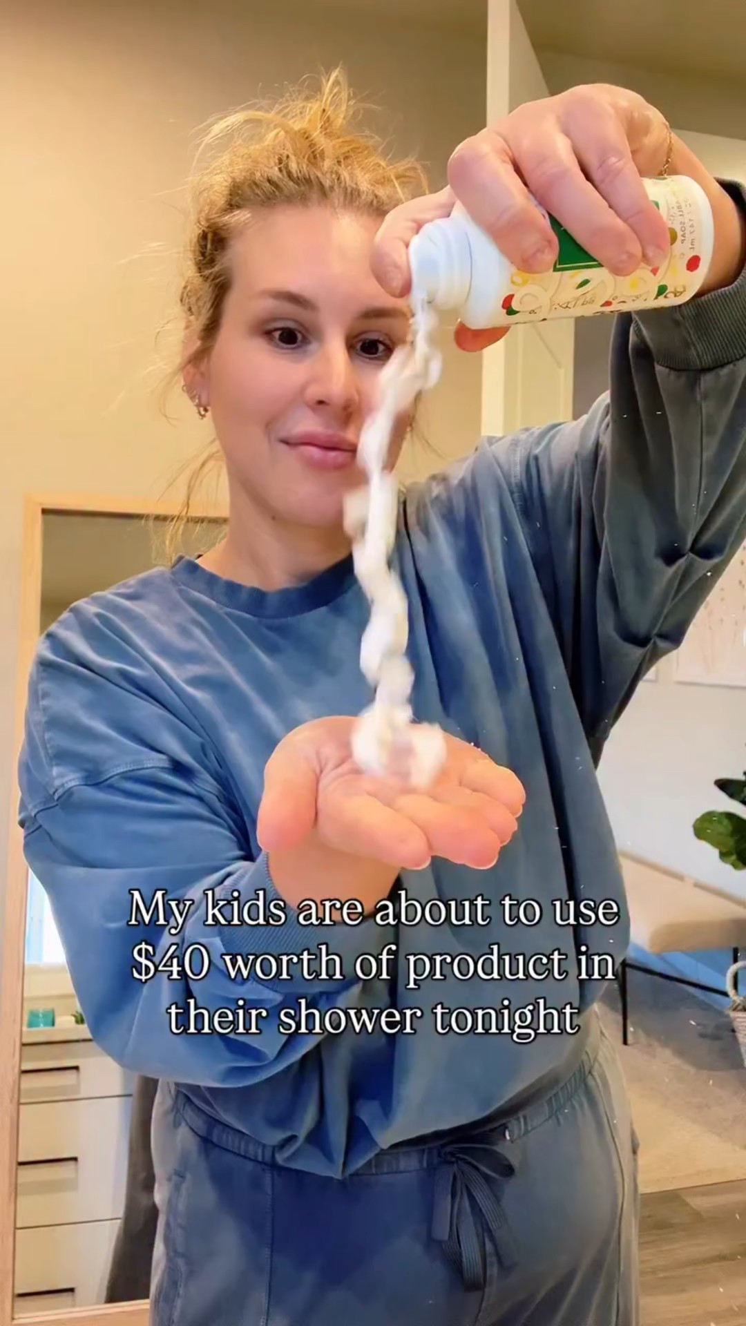 We went to the store just for shapeable soap and it did not disappoint. I can guarantee they’re going to use both of these cans in their shower tonight though. #BathandBodyWorks #ShowerProducts #ShowerPotions