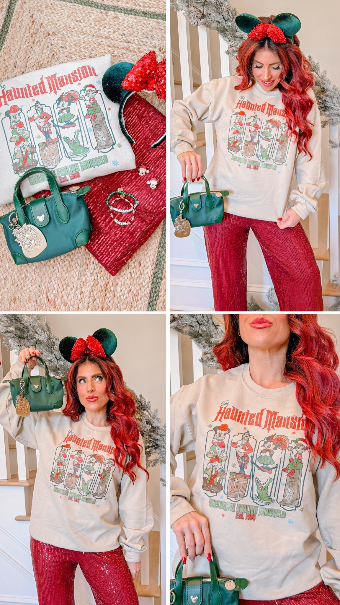 Code EMILY15❤️💚 Disney Christmas, Disney holiday, Disney style, Disney holiday outfits, Disney Christmas outfit , Disney addict, Disney favorite, Disney girl, Disney adult, magic kingdom, 

#LTKHoliday #LTKSeasonal #LTKGiftGuide