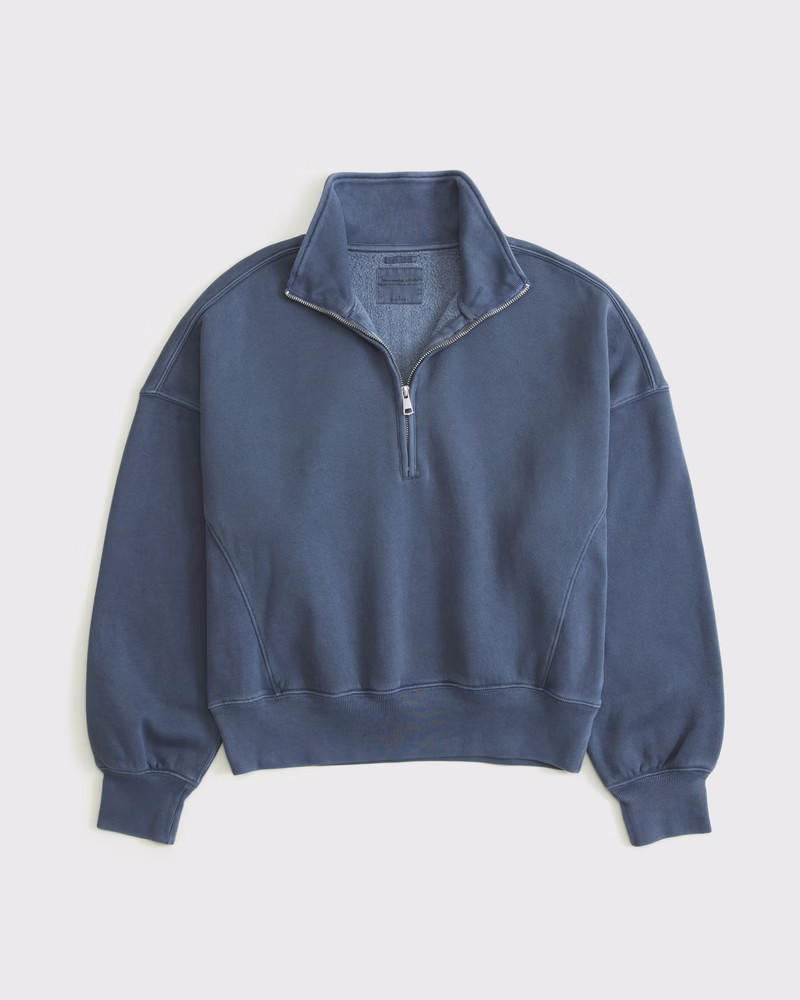Essential Sunday Half-Zip | Abercrombie & Fitch (US)