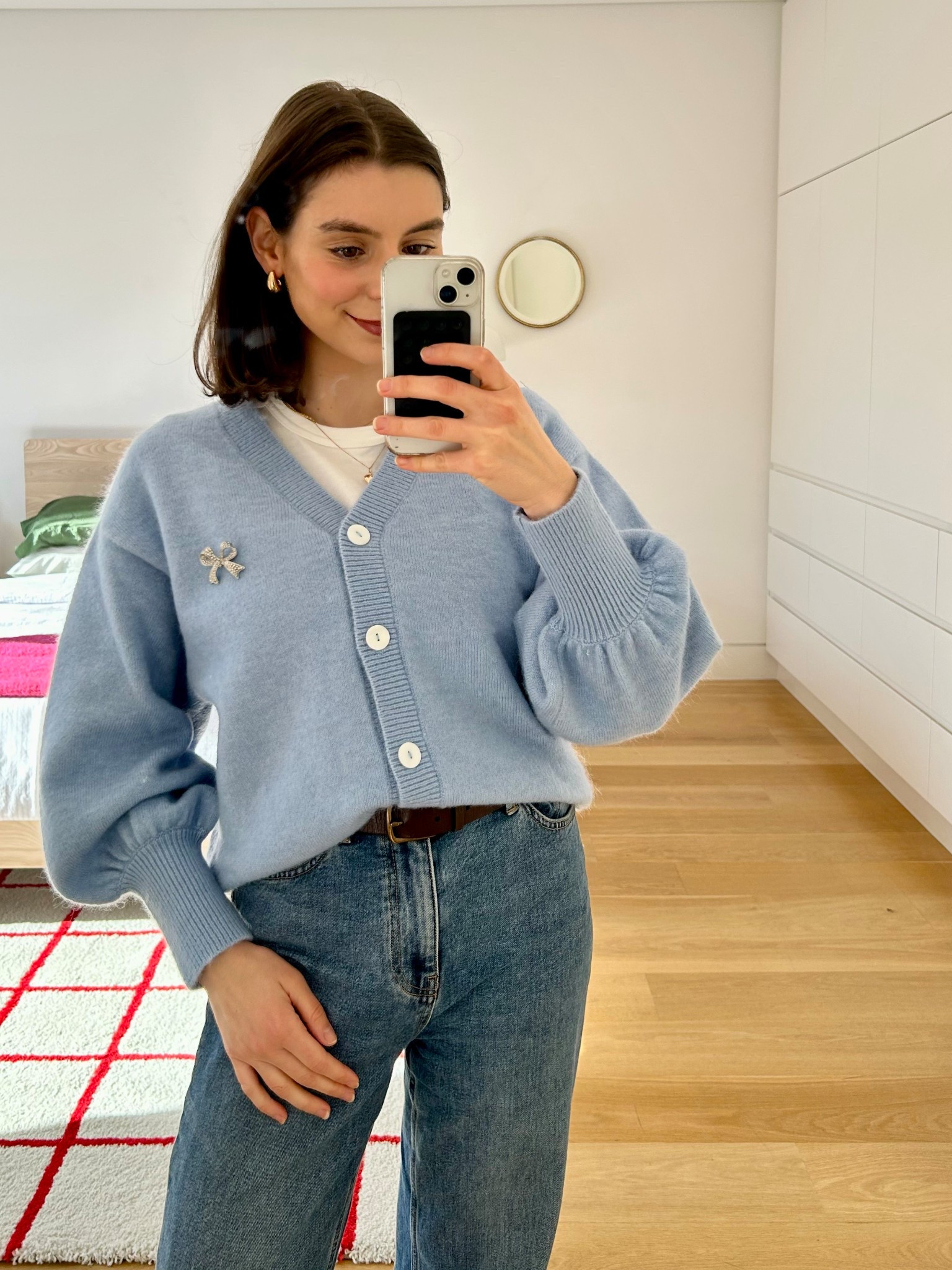 ASTON STUDIO — AGNES CARDIGAN IN CERULEAN 

#LTKaustralia #LTKautumn #LTKwinter