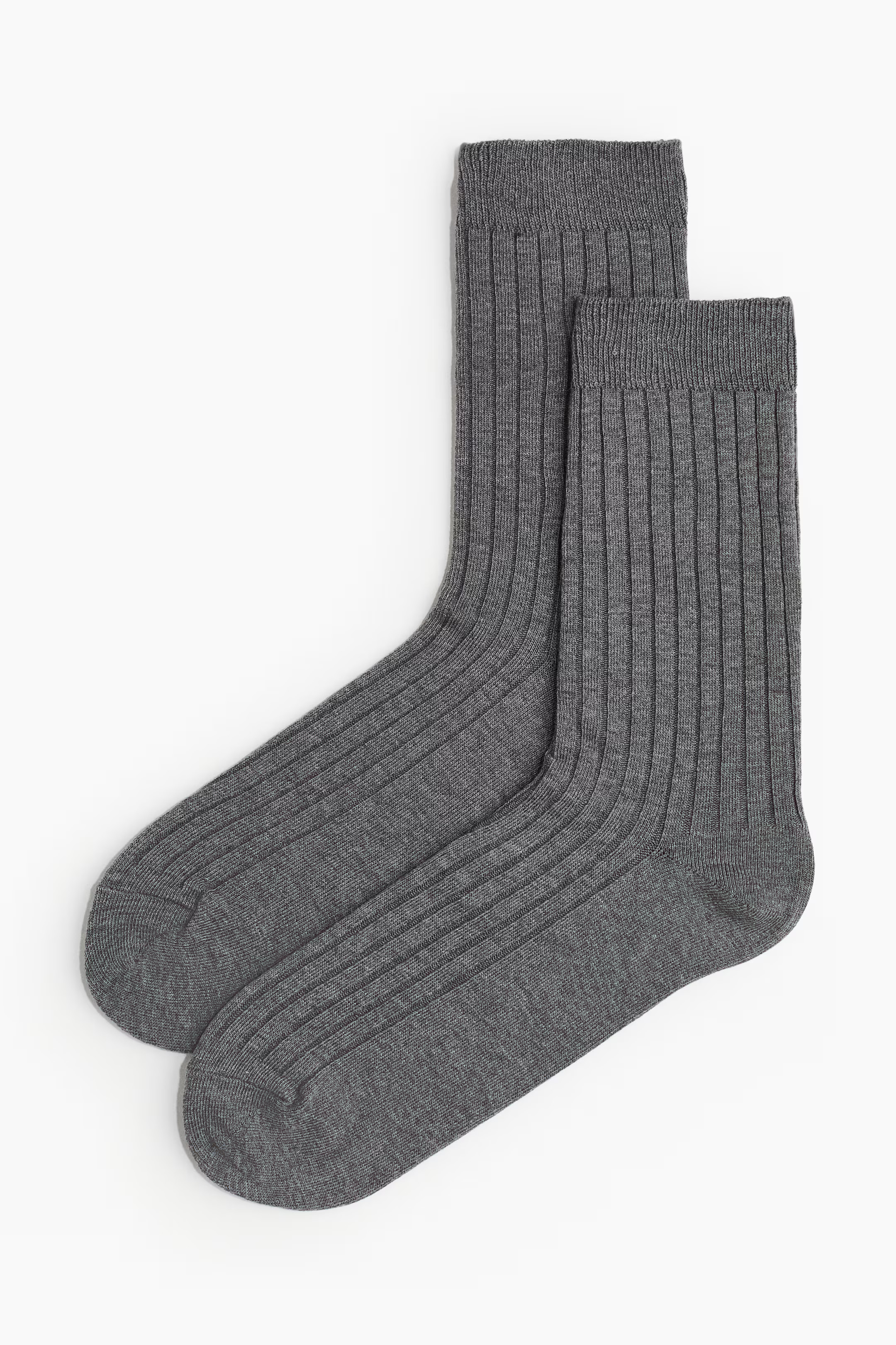 Socks - Dark grey marl - Men | H&M GB | H&M (UK, MY, IN, SG, PH, TW, HK)