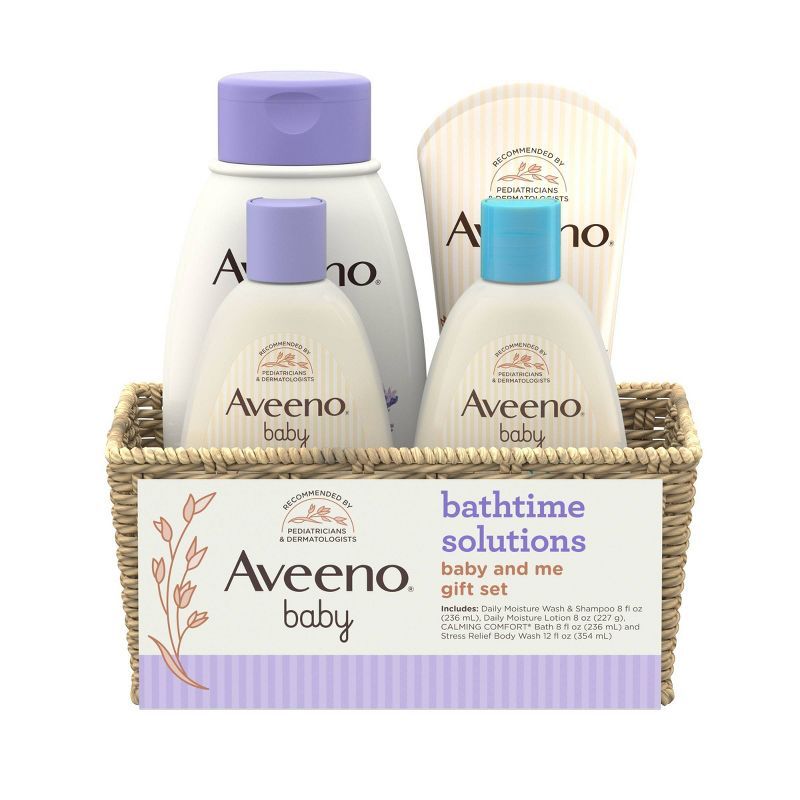 Aveeno Bath Time Gift Set - 12 fl oz | Target