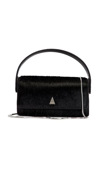 Calfhair Pochette Bag in Black | Revolve Clothing (Global)