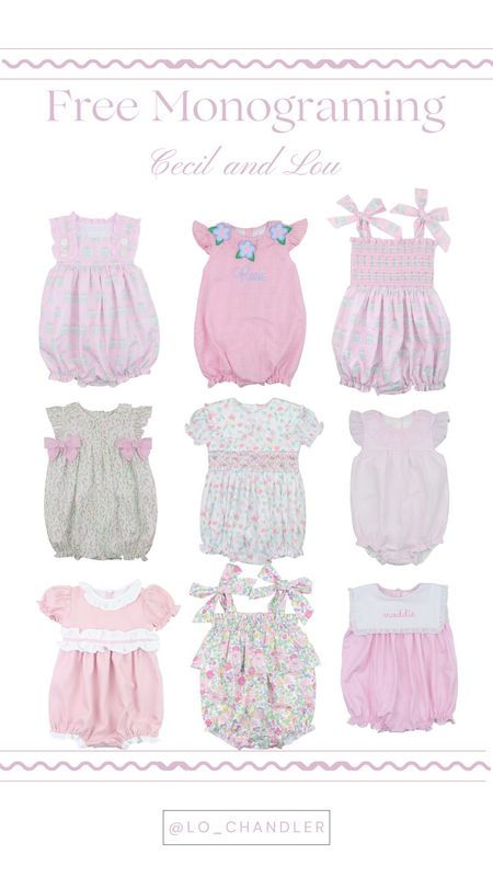 Cecil and Lou is having a FREE monogramming deal today! Don’t miss out on this, there are so many cute outfits to personalize!




Cecil and Lou 
Free monogramming 
Sale alert
Children clothes 
Baby clothes 

#LTKbaby #LTKsalealert #LTKfindsunder50