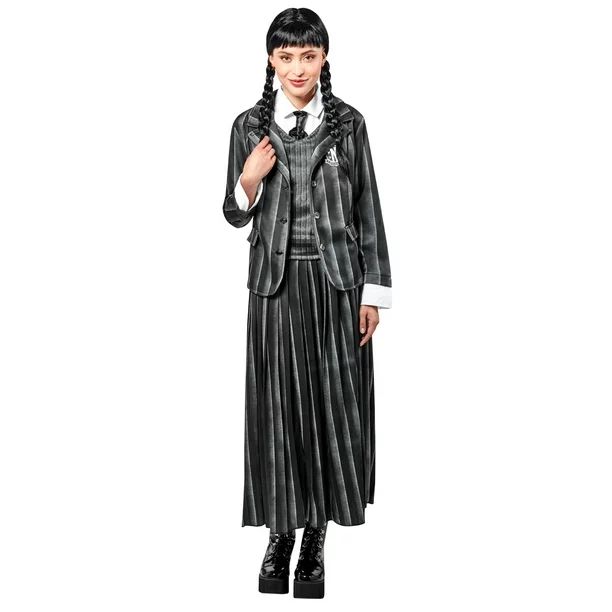 Wednesday Addams Adult Women's Halloween Costume M By Rubies II | Walmart (US)