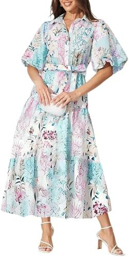 Sissyaki Women's Floral Maxi Dress 2026 Summer Spring Wedding Guest Dress | Amazon (US)