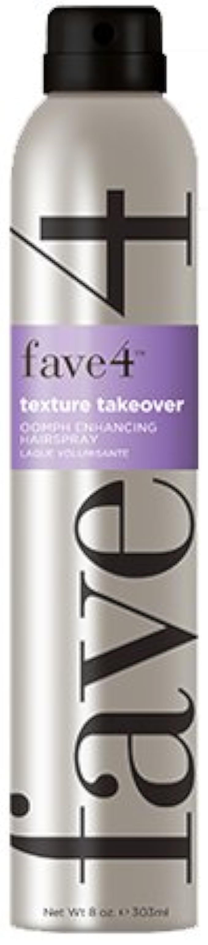 Fave4 Texture Takeover Oomph Enhancing Hairspray 8 oz | Amazon (US)