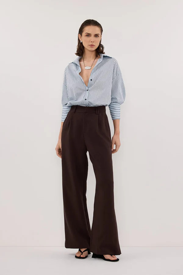 ELLE DARK CHOCOLATE PANT | DISSH