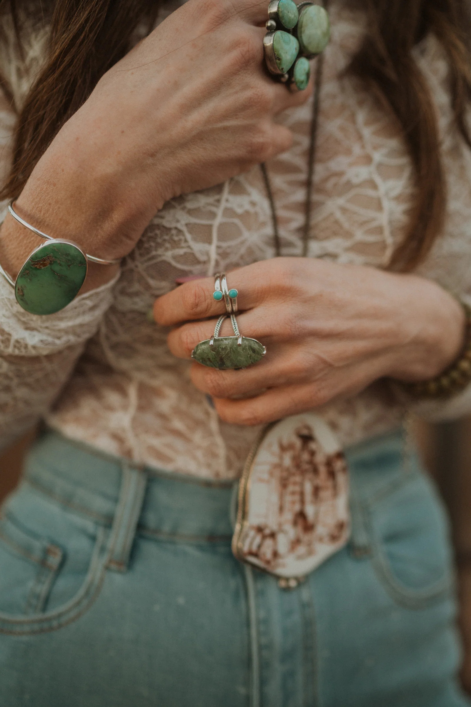 Norris Ring | Turquoise | Goldie Lew Jewelry
