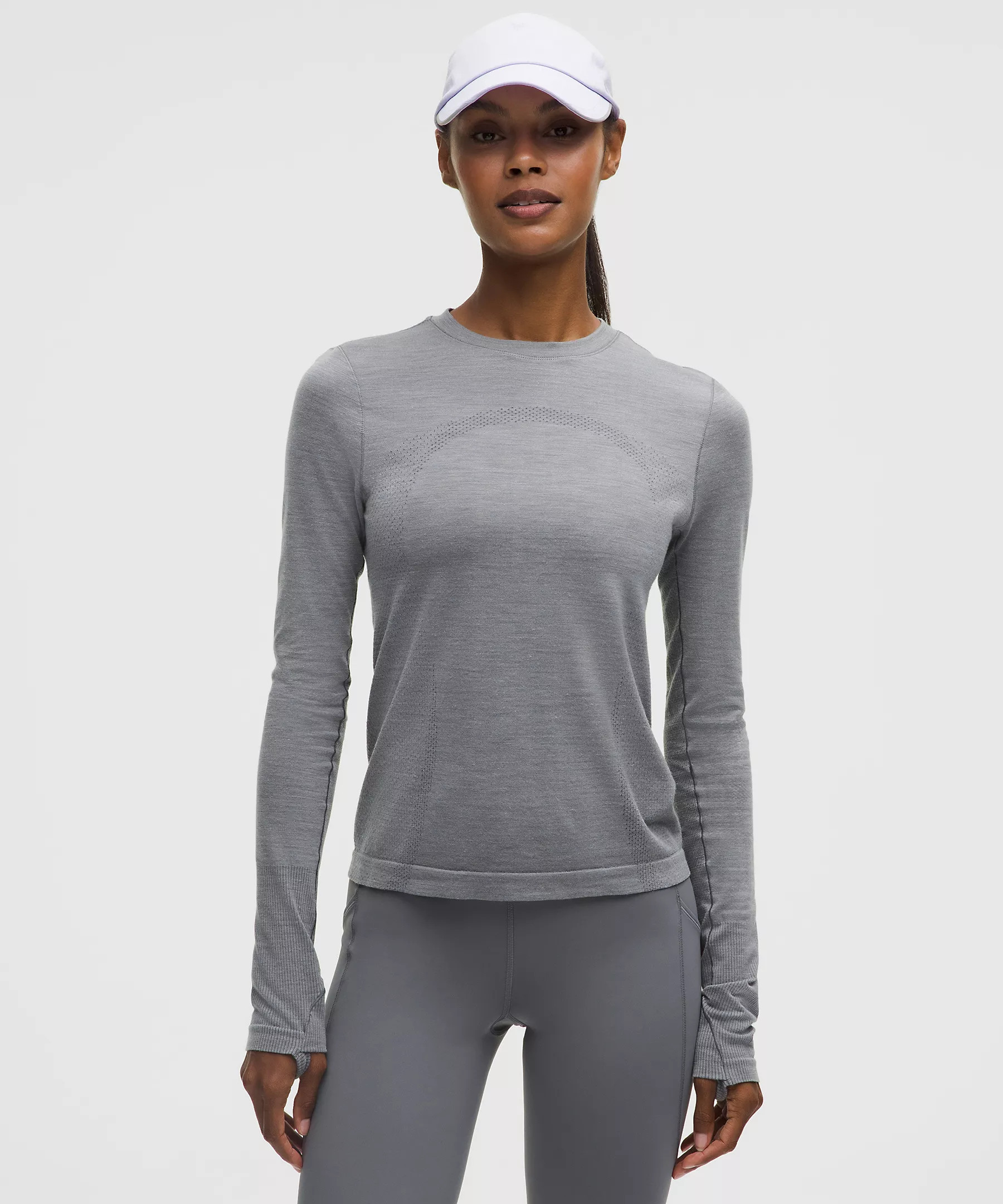 Swiftly Wool Long-Sleeve Shirt | Lululemon (US)