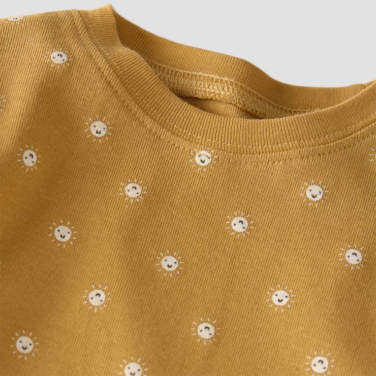 Toddler Girls' 2pc Mini Suns Organic Cotton Pajama Set - little planet by carter's | Target