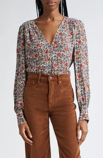 Veronica Beard Sura Floral Shirt | Nordstrom | Nordstrom