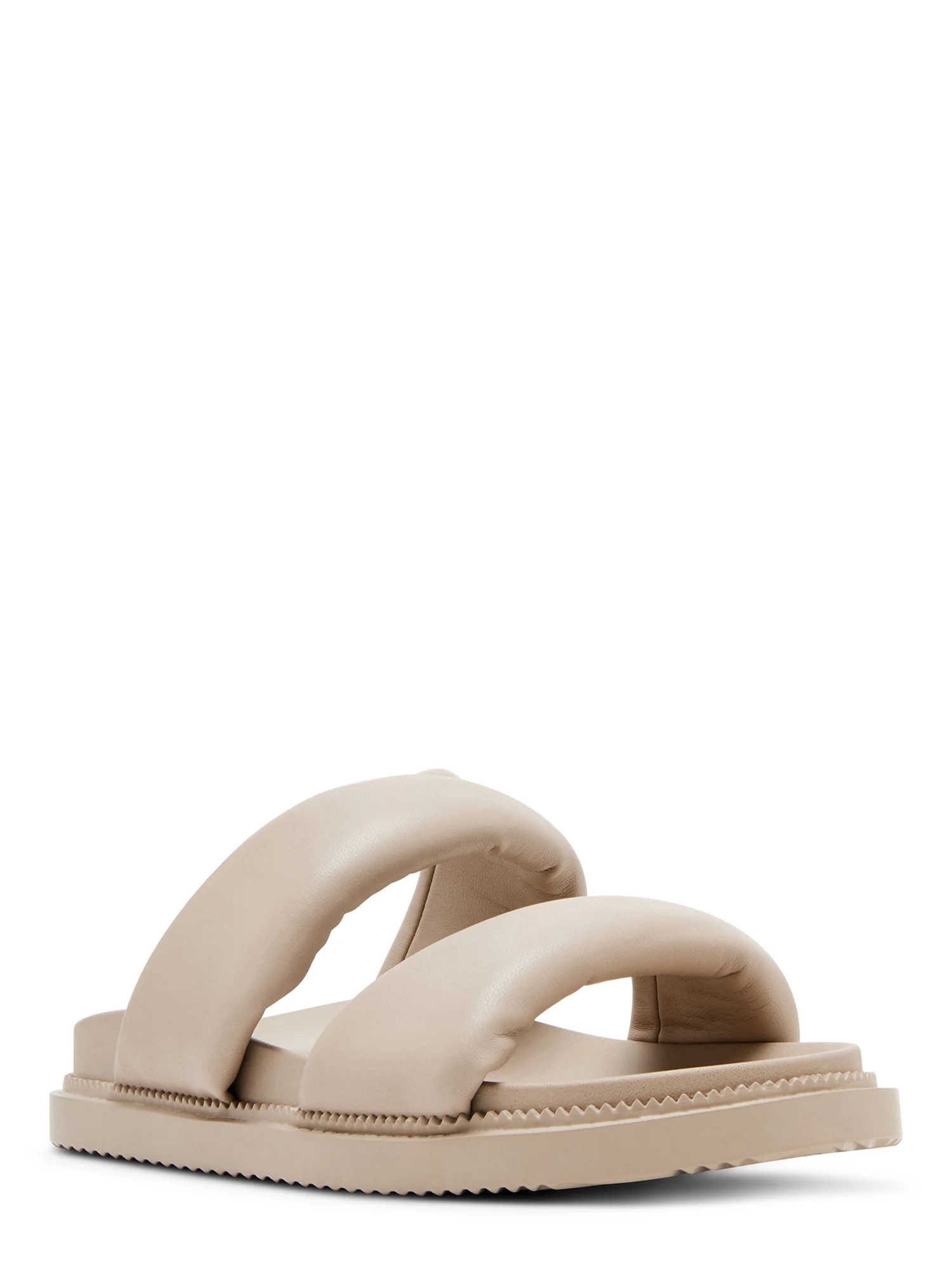 Madden Girl Women's Minniie Two Strap Slide On Flat Sandal | Walmart (US)