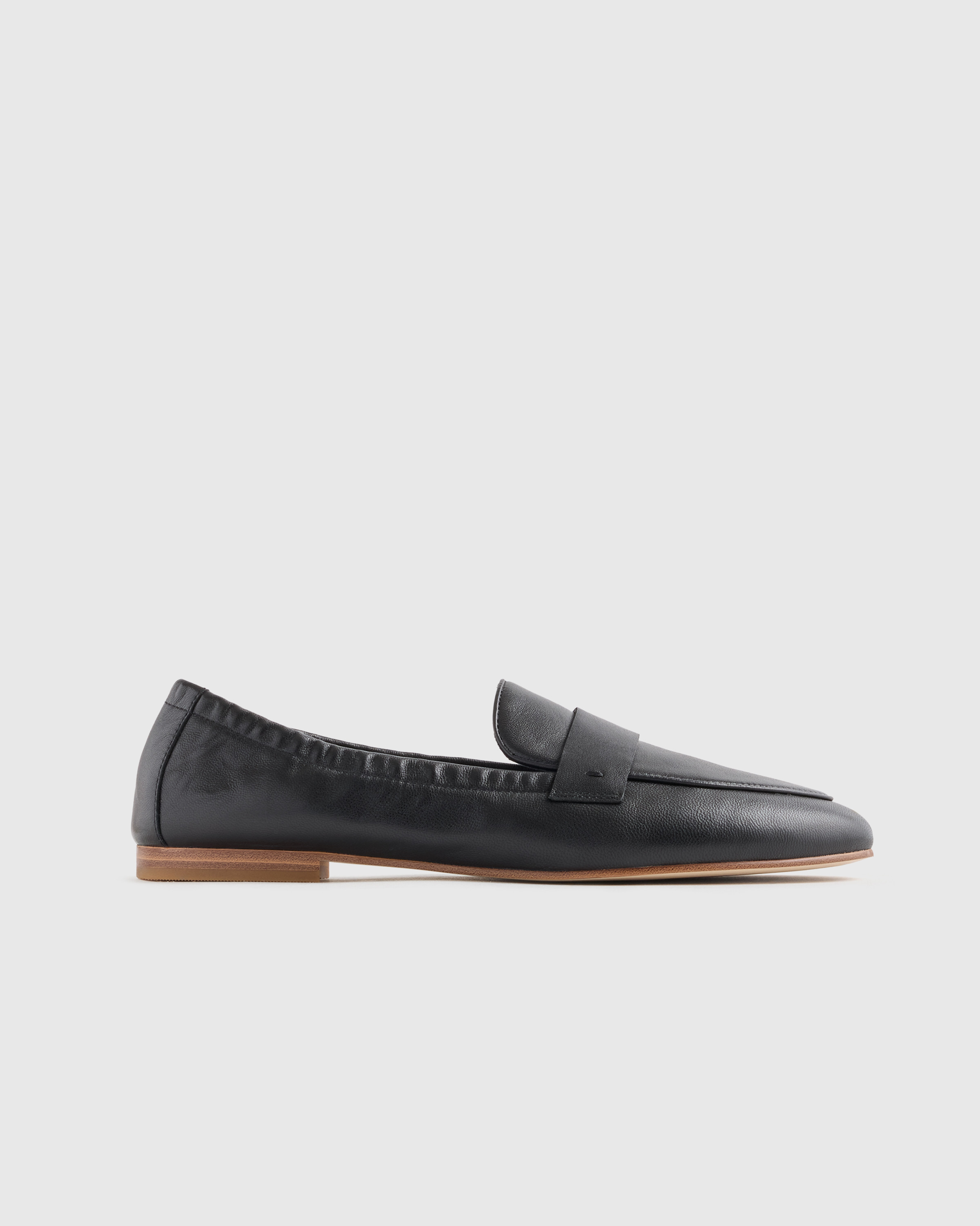 Italian Leather Soft Loafer in Black | Quince