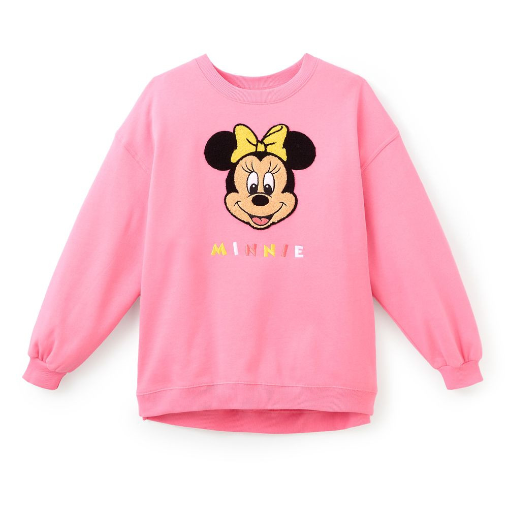Minnie Mouse Fashion Pullover Sweatshirt for Women | Disney Store