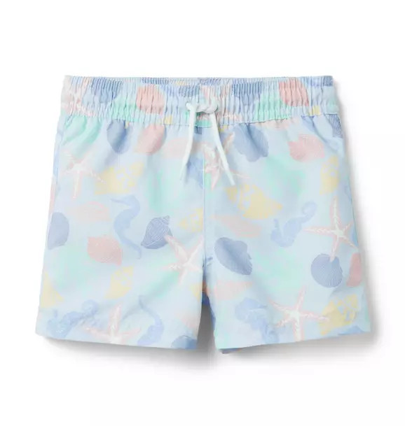 Recycled Sea Life Swim Short | Janie and Jack