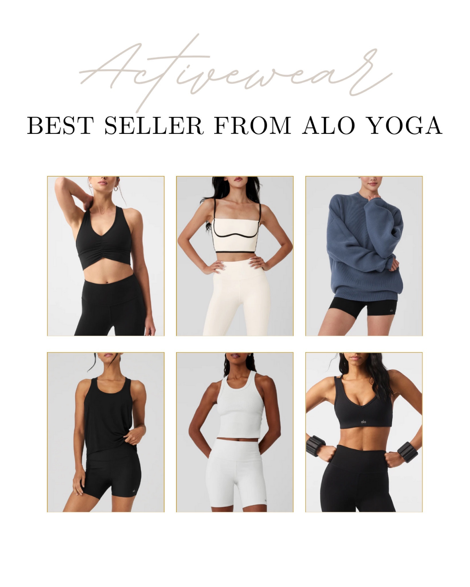 Elevate your workout wardrobe with the best-selling activewear from Alo Yoga. // 

Alo Yoga, Alo Leggings, Alo Set, Alo Outfit, Active, Activewear, Active Wear, Fitness, Gym Fitness, Athleisure, Athleisure Outfits, Athletic, Athletic Wear, Athletic Outfits, Fashion

#LTKfitness #LTKstyletip #LTKfindsunder100