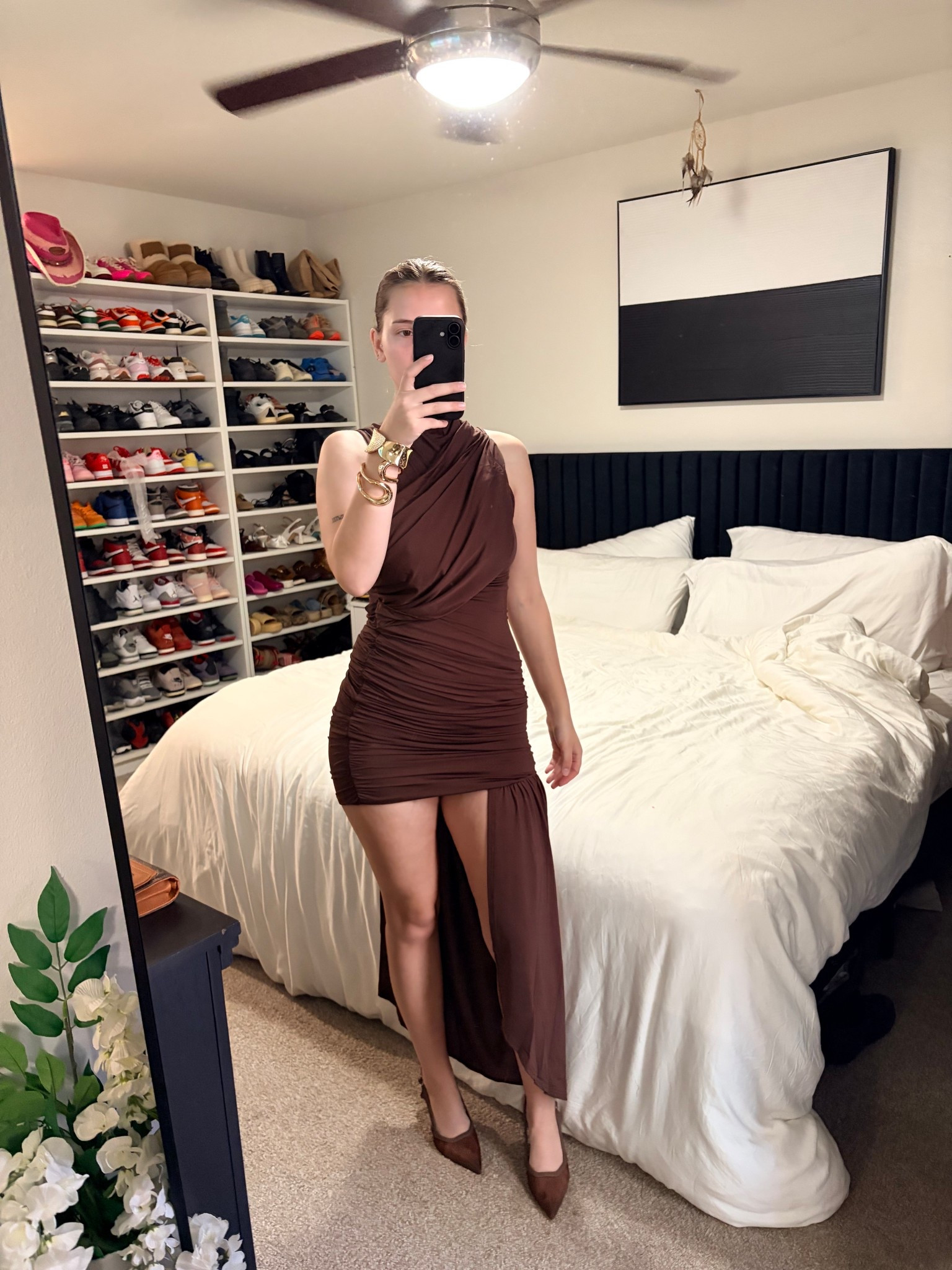 Brown Spring Dress

#LTKootd #LTKPetite
