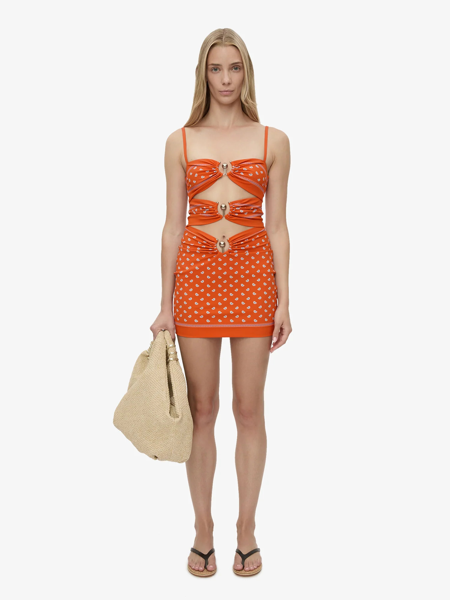 Christopher Esber | Bandana Ruched Orbit Mini Dress | Christopher Esber (Global)
