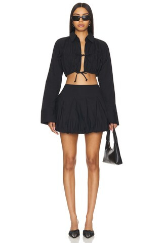x Maggie MacDonald Valerie Skirt in Black | Revolve Clothing (Global)