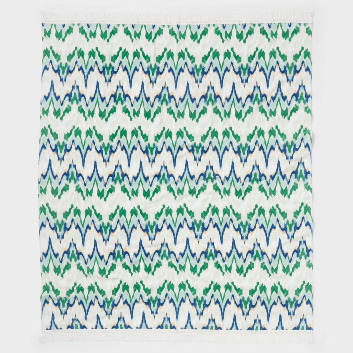 Ikat Green Oversized Jumbo Beach Towel - Threshold™ | Target