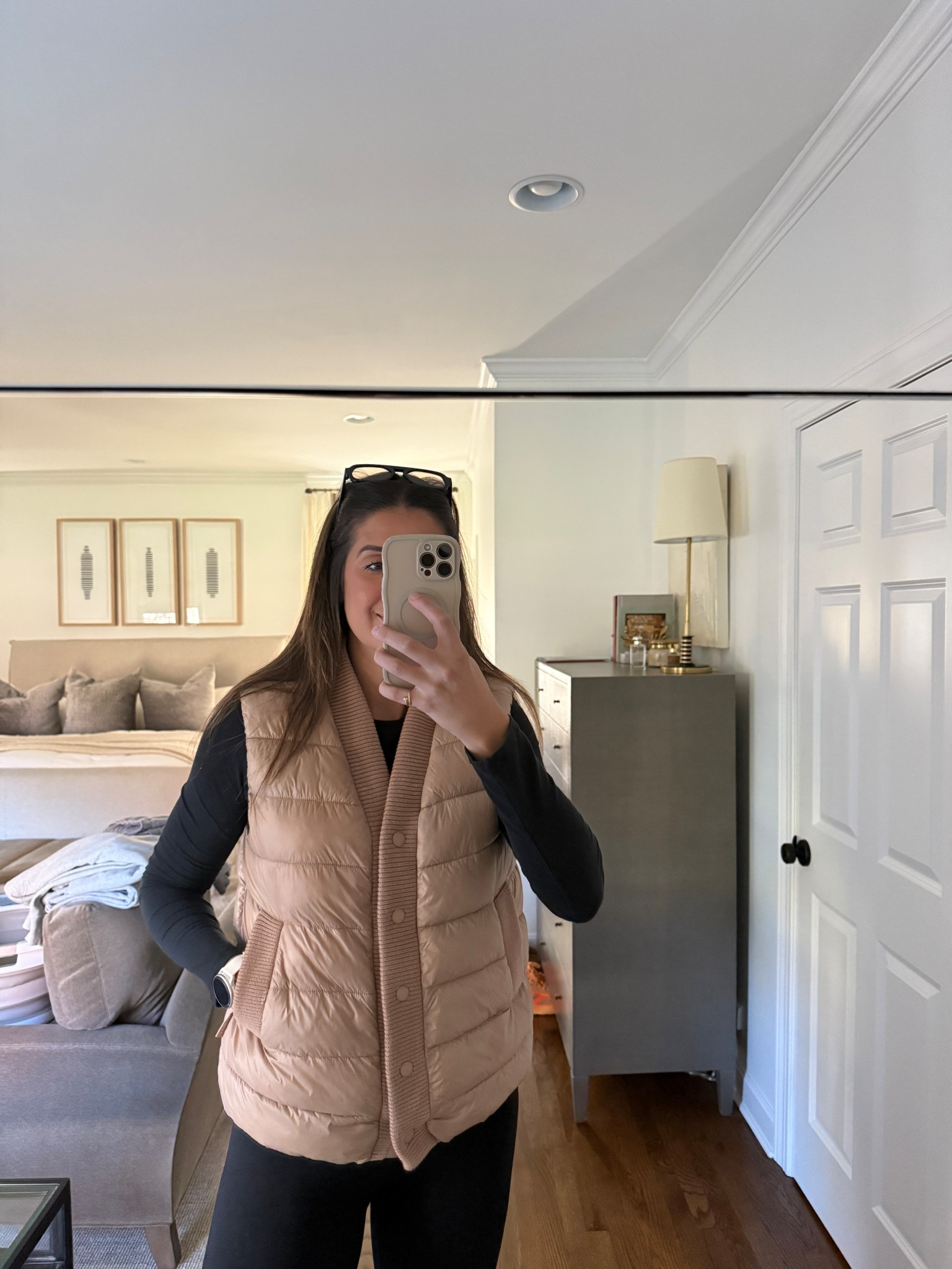 Varley activewear, puffer vest, fall outfit 

#LTKSeasonal