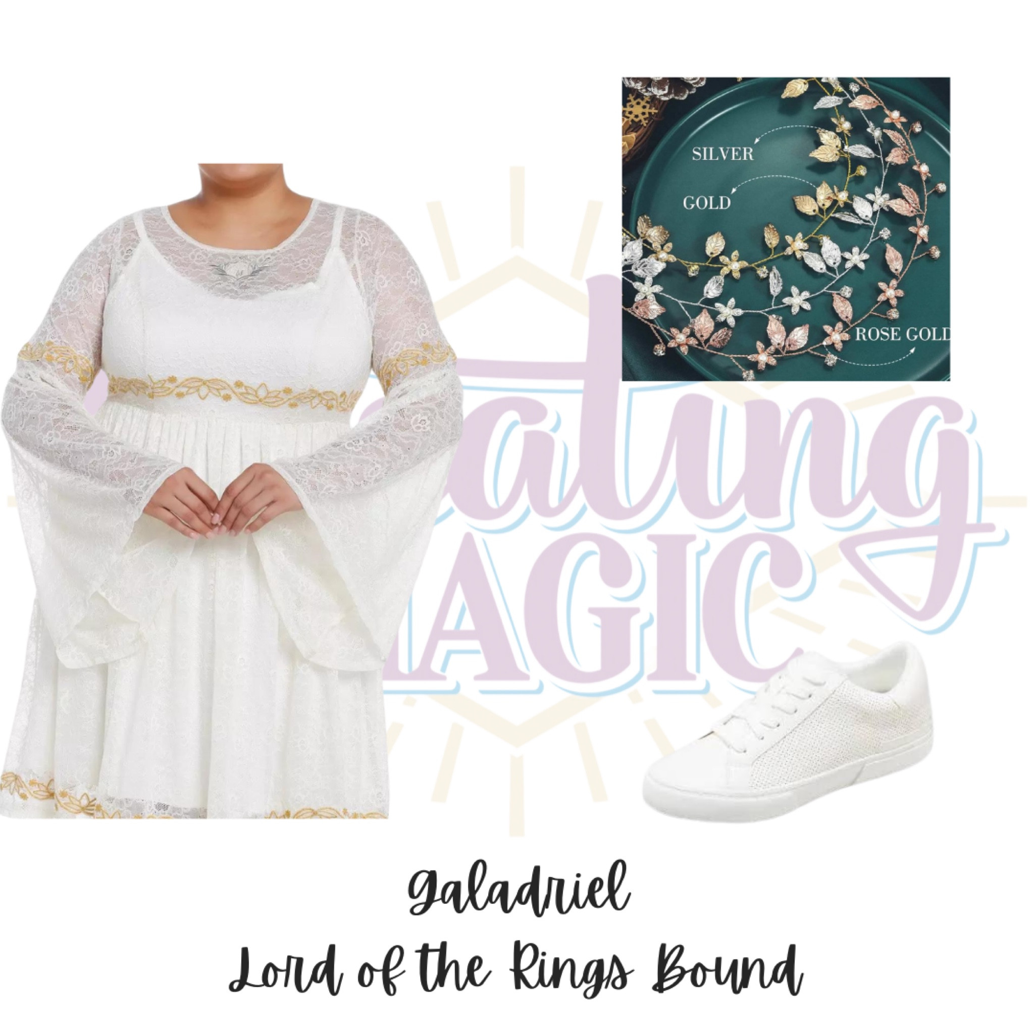 Galadriel Lord of the Rings inspired dress from Her Universe  

#LTKtravel #LTKplussize
