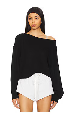 Spiritual Gangster Bella Sweatshirt in Black from Revolve.com | Revolve Clothing (Global)