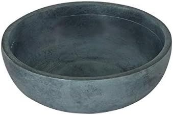 8" Handcrafted Grey Marble Bowl for Snacks, Pasta, Rice, Fruits by Artisanal Creations | Amazon (US)