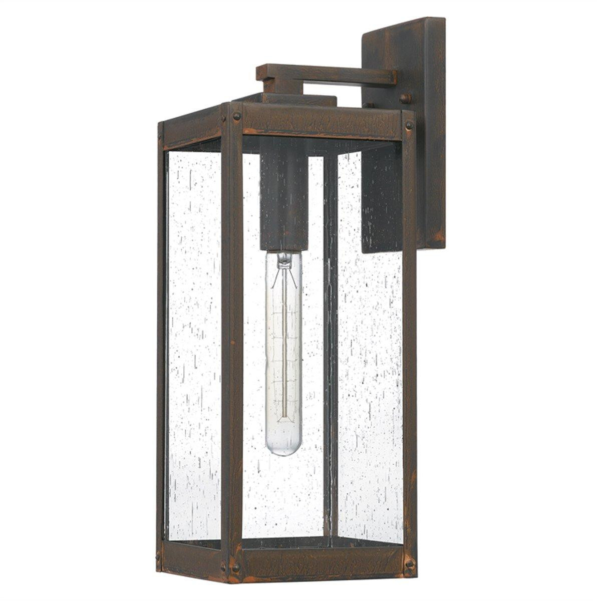Maddox Seeded Outdoor Sconce - Large | Shades of Light