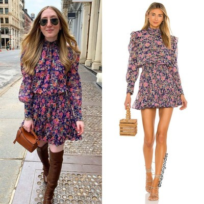 $345 MISA Gianna Dress in Falaise Floral Purple Pink Embroidered Mini Sz S NWT  | eBay | eBay US