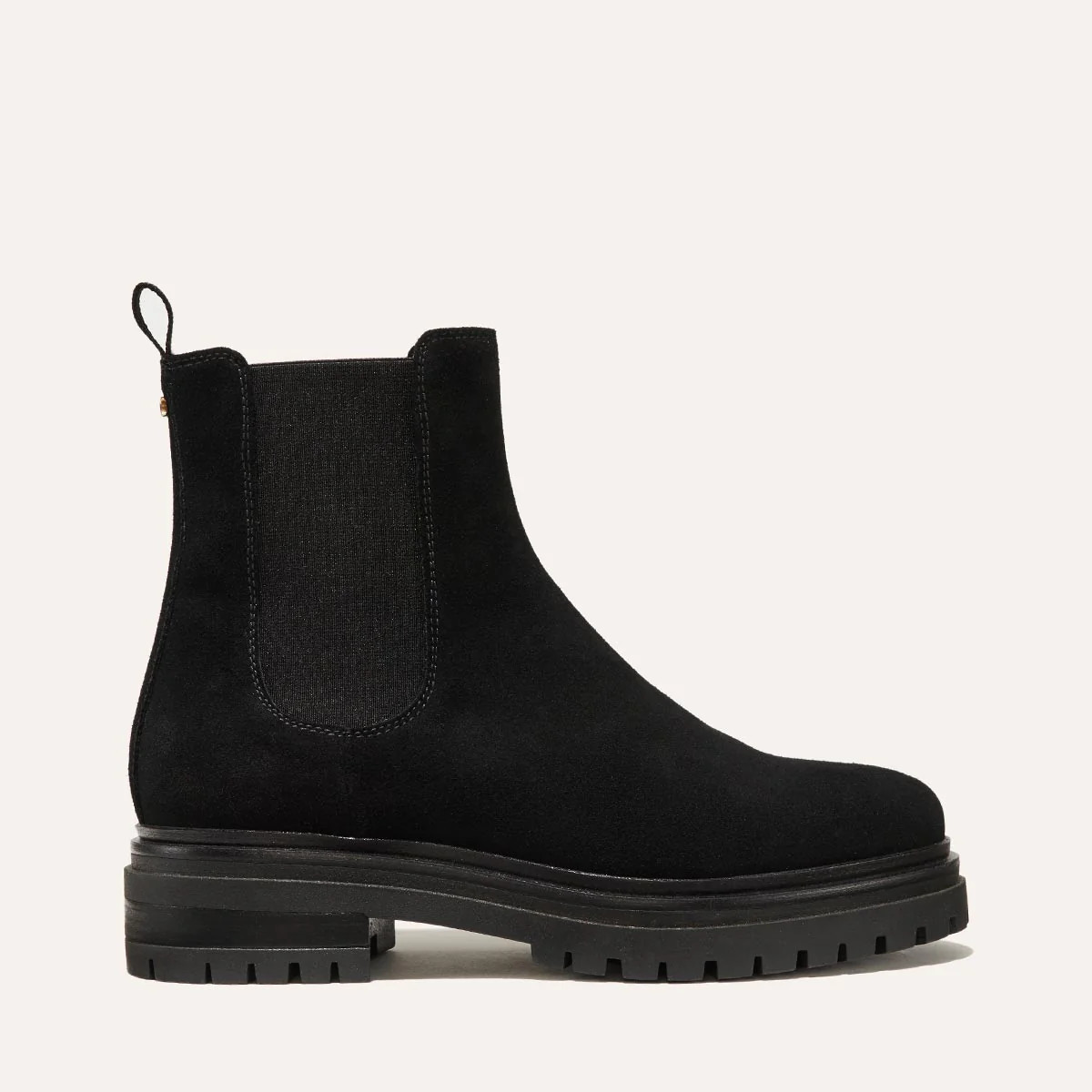 The West Chelsea Boot - Black Suede | Margaux