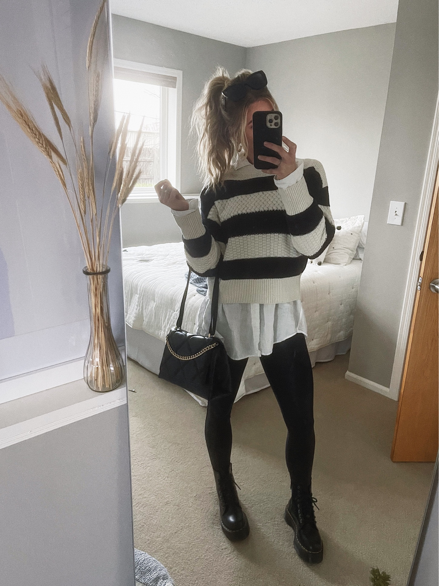 #ootd - target, spanx, Ralph Lauren, dr. Martens

#LTKshoecrush #LTKSeasonal #LTKstyletip