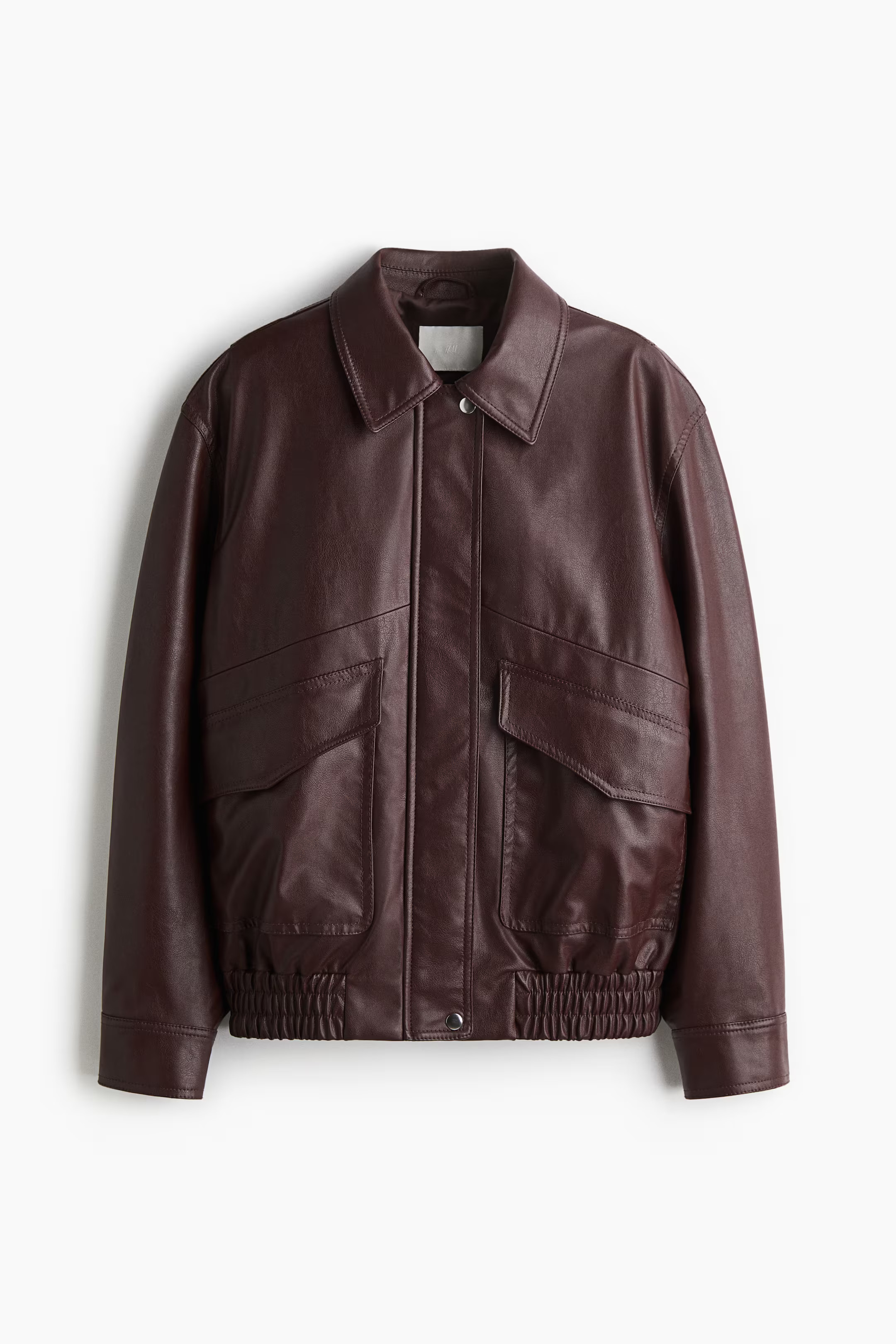 Oversized coated jacket | H&M (UK, MY, IN, SG, PH, TW, HK)